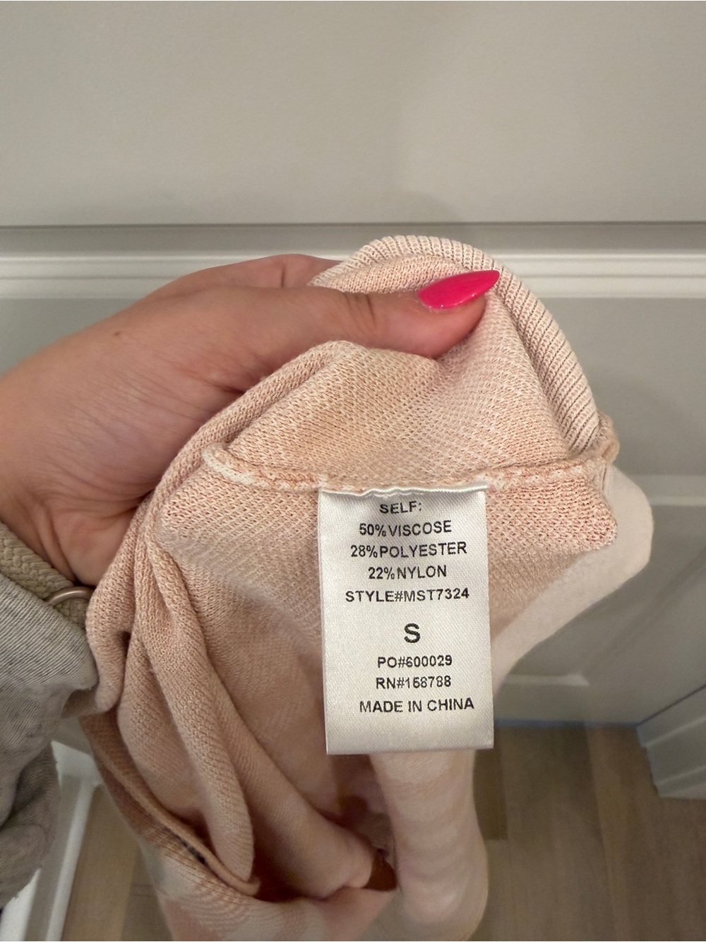 Pink and White Cropped Cardigan Set - Picture 7 of 9